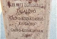 Grófo-Kozák László szobra Szolnok