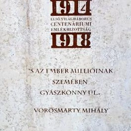 Hazáért 1914 - 1918, Verőce - Külső kép
