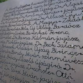 A Horthyligetre hurcoltak emlékműve, Budapest - Egyéb