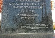 Hősi emlékmű Jánoshida
