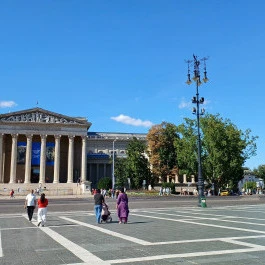 Hősök tere, Budapest - Külső kép