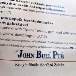 John Bull Pub Szeged - Egyéb