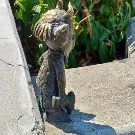 Kolodko: Mekk Elek miniszobor, Budapest - Külső kép