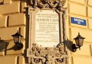 Kossuth toborzó emléktábla Cegléd