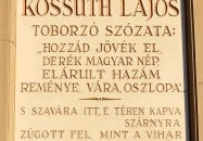 Kossuth toborzó emléktábla Cegléd