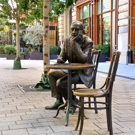 Krúdy Gyula szobra, Budapest - Külső kép