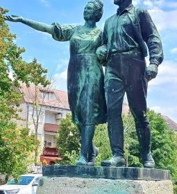 Magyar vendég a kolhozban