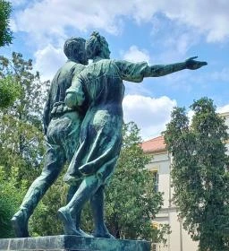Magyar vendég a kolhozban
