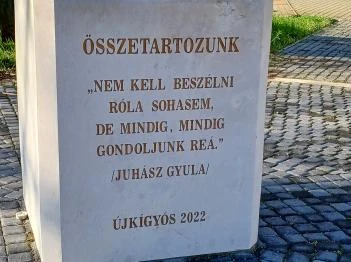 Nemzeti Összetartozás-emlékmű Újkígyós