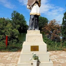 Nepomuki Szent János-szobor, Békésszentandrás - Külső kép