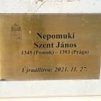 Nepomuki Szent János-szobor Békésszentandrás - Külső kép