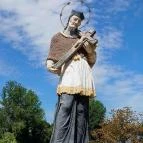 Nepomuki Szent János-szobor Békésszentandrás - Külső kép