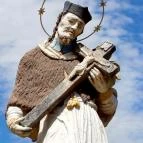 Nepomuki Szent János-szobor Békésszentandrás - Külső kép