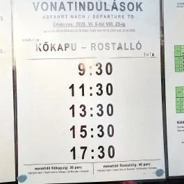 Pálházi kisvasút, Pálháza - Külső kép