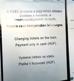 Pálházi kisvasút