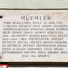Pesti vármegyeháza Budapest - Külső kép