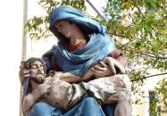 Pieta - Fájdalmas Mária-szobor Kunszentmárton