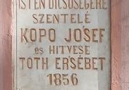 Pieta - Fájdalmas Mária-szobor Kunszentmárton