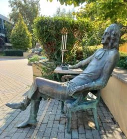 Professzor szobor Siófok