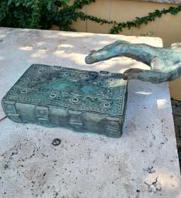 Professzor szobor Siófok