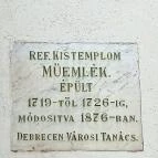 Református Kistemplom Debrecen - Külső kép