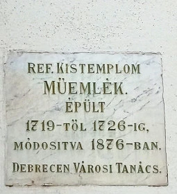 Református Kistemplom 