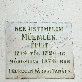 Református Kistemplom Debrecen - Külső kép