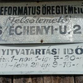 Református Öregtemető, Cegléd - Külső kép