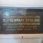 Szapáry-kápolna Tiszabura - Belső