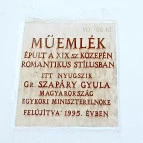 Szapáry-kápolna Tiszabura - Külső kép
