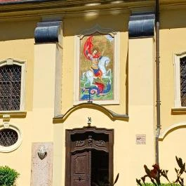 Szent György nagyvértanú szerb ortodox templom Budapest - Külső kép