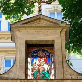 Szent György nagyvértanú szerb ortodox templom Budapest - Külső kép