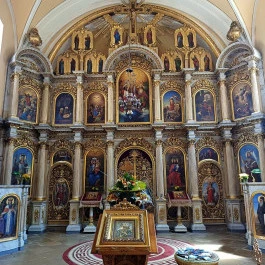 Szent György nagyvértanú szerb ortodox templom Budapest - Belső