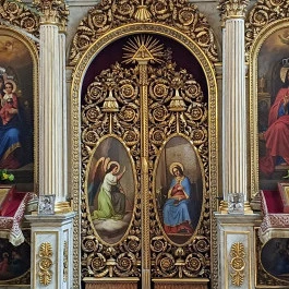 Szent György nagyvértanú szerb ortodox templom Budapest - Belső