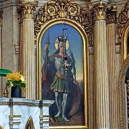 Szent György nagyvértanú szerb ortodox templom Budapest - Belső