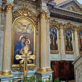 Szent György nagyvértanú szerb ortodox templom Budapest - Belső
