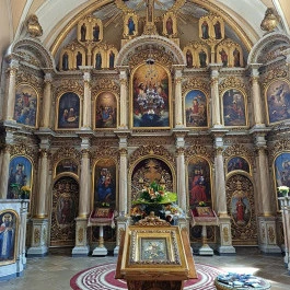 Szent György nagyvértanú szerb ortodox templom Budapest - Belső