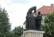 Szent István király lovasszobra Gyöngyös