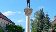 Szent István-szobor Tokaj - Külső kép