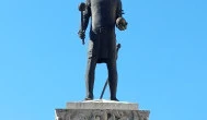 Szent István-szobor Tokaj - Külső kép