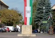 Szent István-szobor Tokaj