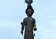 Szent István-szobor Tokaj