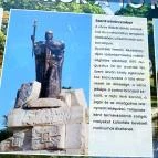 Szent István szobra Martf? - Külső kép