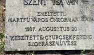 Szent István szobra, Martf?