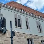 Szent Mihály arkangyal szobra Budapest - Külső kép