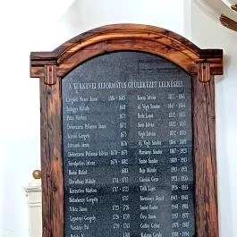 Túrkevei Református templom Túrkeve - Belső