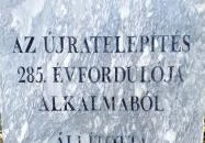 Újratelepítési emlékmű Békésszentandrás