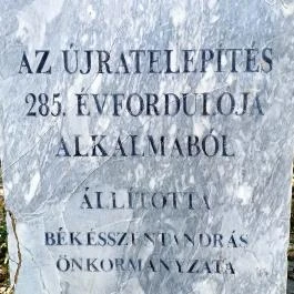 Újratelepítési emlékmű, Békésszentandrás - Külső kép