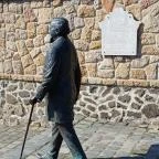 Ybl Miklós szobra Verőce - Külső kép