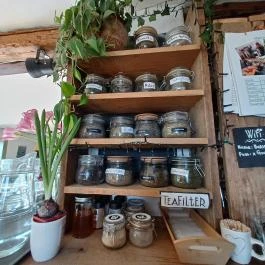 Zsengélő Café, Verőce - Belső